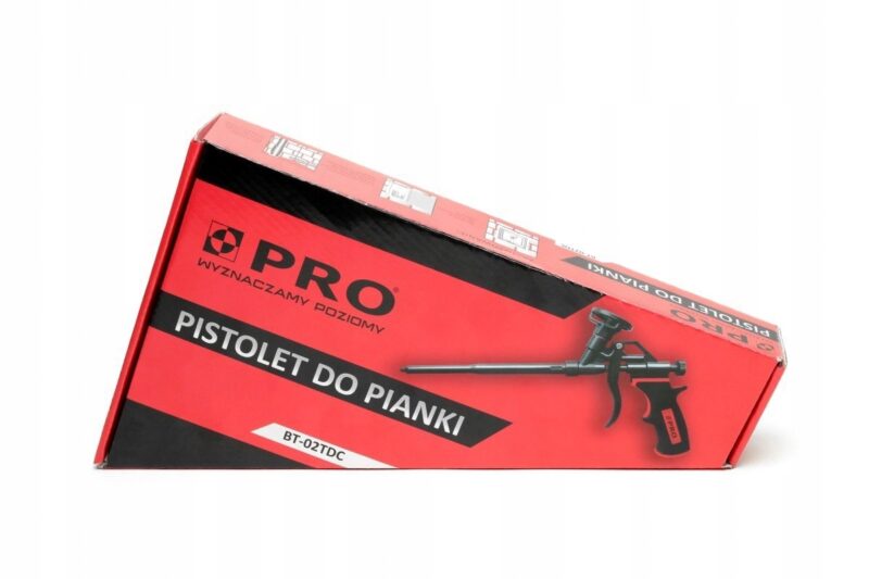 PISTOLET DO PIANY BT-01T + DYSZE SZCZELINOWE