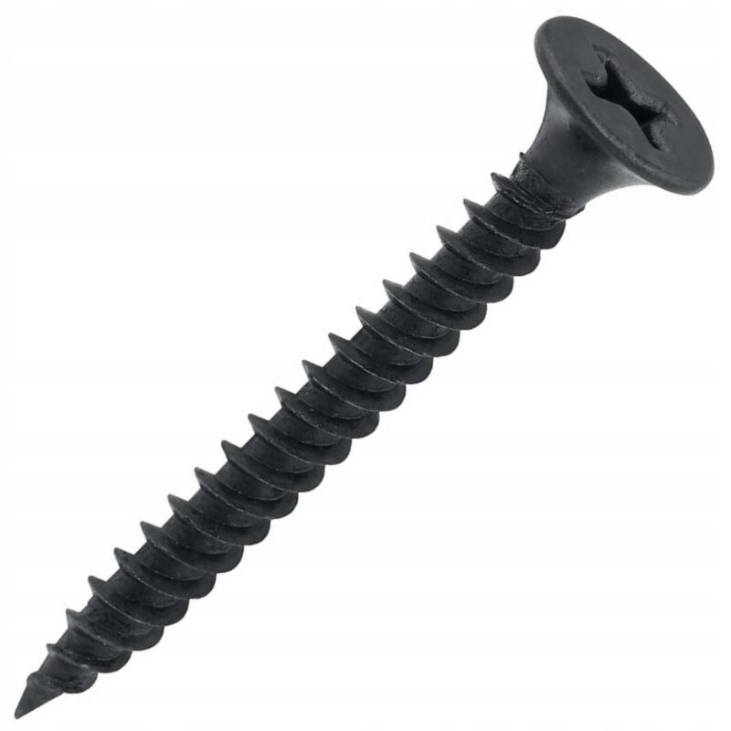 Wkręt do mocowania płyt G-K do podłoży stal. 3,5 x 55 mm 500 szt. WKRĘT-MET