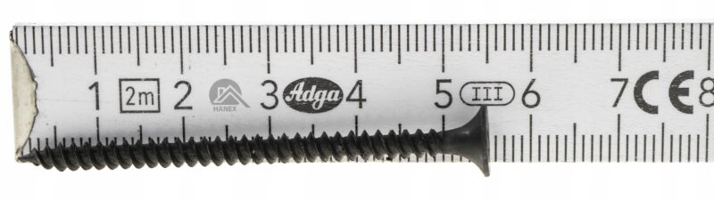 Wkręt do mocowania płyt G-K do podłoży stal. 3,5 x 55 mm 500 szt. WKRĘT-MET