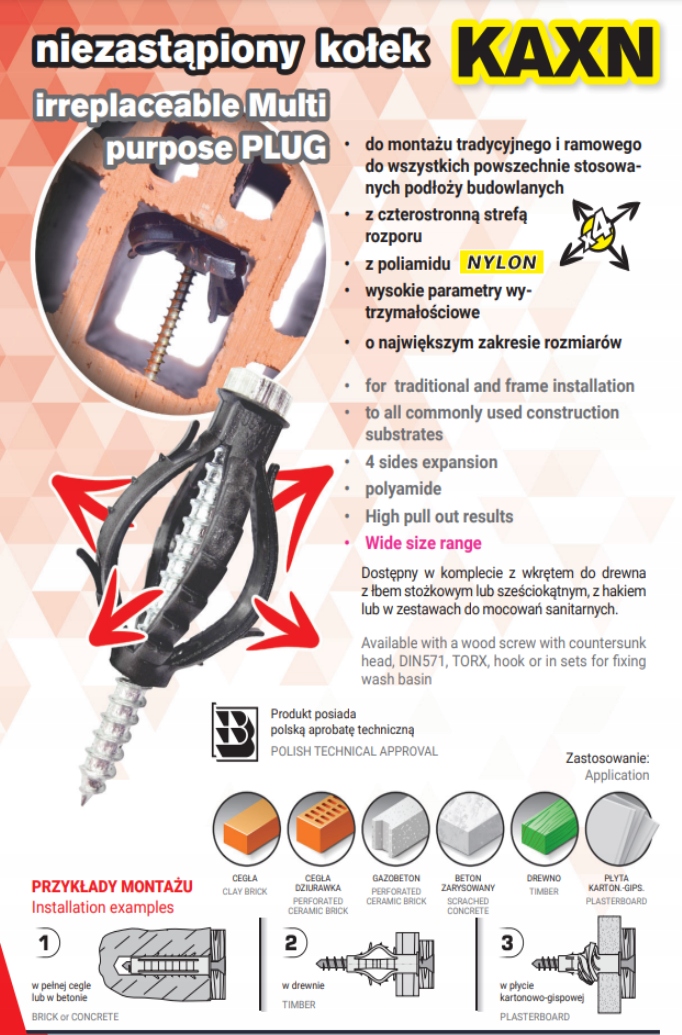 image-1392.jpeg Kołki uniwersalny Starfix 12 x 60 mm 0,13 kg / 4 szt.