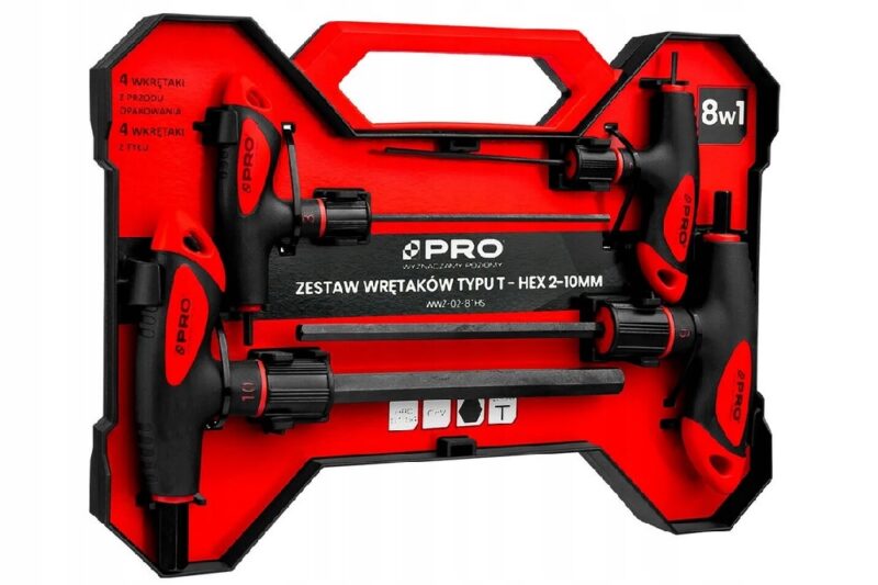 Zestaw wkrętaków PRO WWZ-02-8THS 8 sztuk l