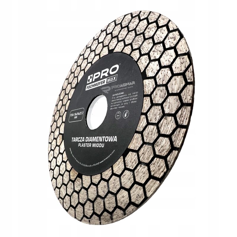 image-1565.jpeg TARCZA DIAMENTOWA PLASTER MIODU 125x1.8x24x22.2