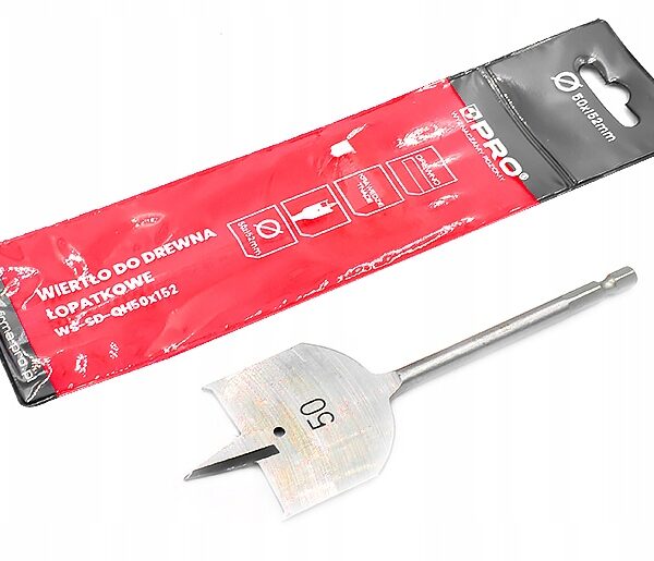 WIERTŁO DO DREWNA ŁOPATKOWE 50x152 MM WS-SD-QH50x152