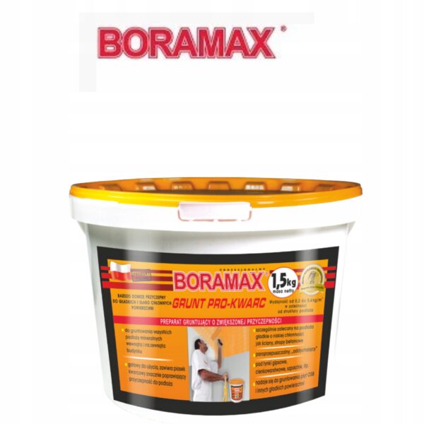 Grunt Pro-Kwarc 1,5kg oranż Boramax BOR-GPT-1,5KG