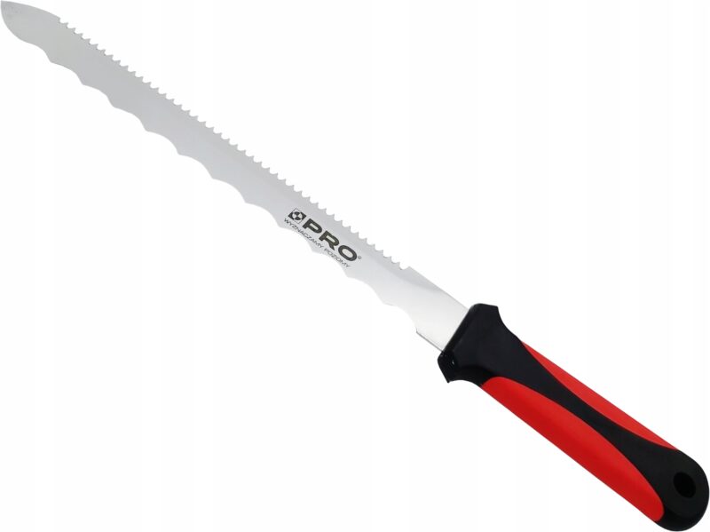 PRO NÓŻ DO WEŁNY MINERALNEJ I STYROPIANU 415 MM z pokrowcem PRO-NS102