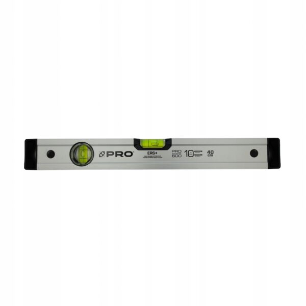 POZIOMNICA PRO600 ANOD. SREBRNA MAGN. 40 CM