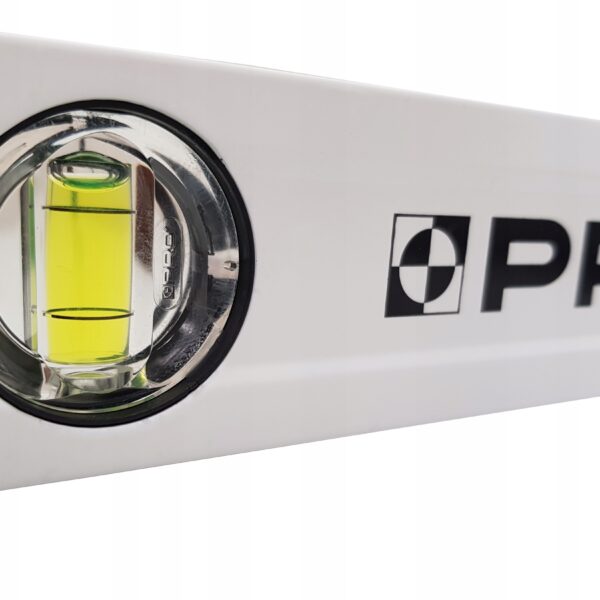 POZIOMNICA PRO600 Plus, biała, libella 2% 100cm