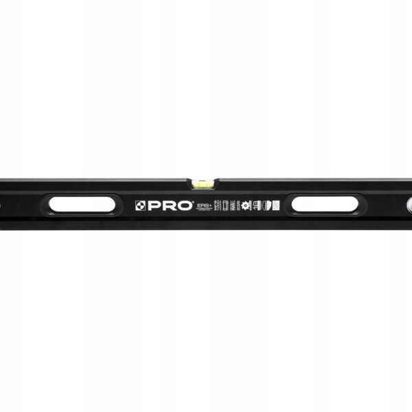 POZIOMNICA PRO1000 MAL. CZARNA 2xFREZ. UCHW. 120 CM