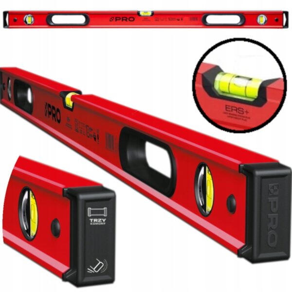 POZIOMNICA PRO900 HEAVY DUTY RED 180cm PRO
