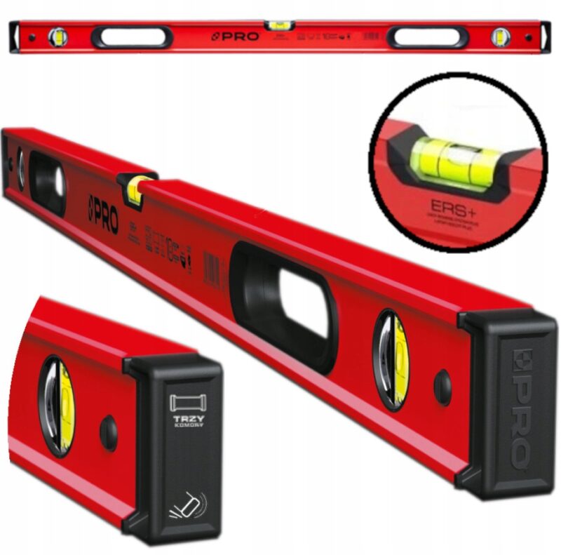 POZIOMNICA PRO900 HEAVY DUTY RED 180cm PRO