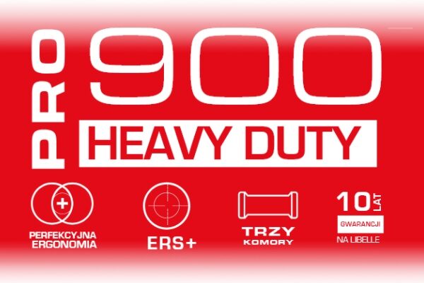 POZIOMNICA PRO900 HEAVY DUTY RED 180cm PRO