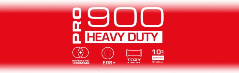 POZIOMNICA PRO900 HEAVY DUTY RED 180cm PRO