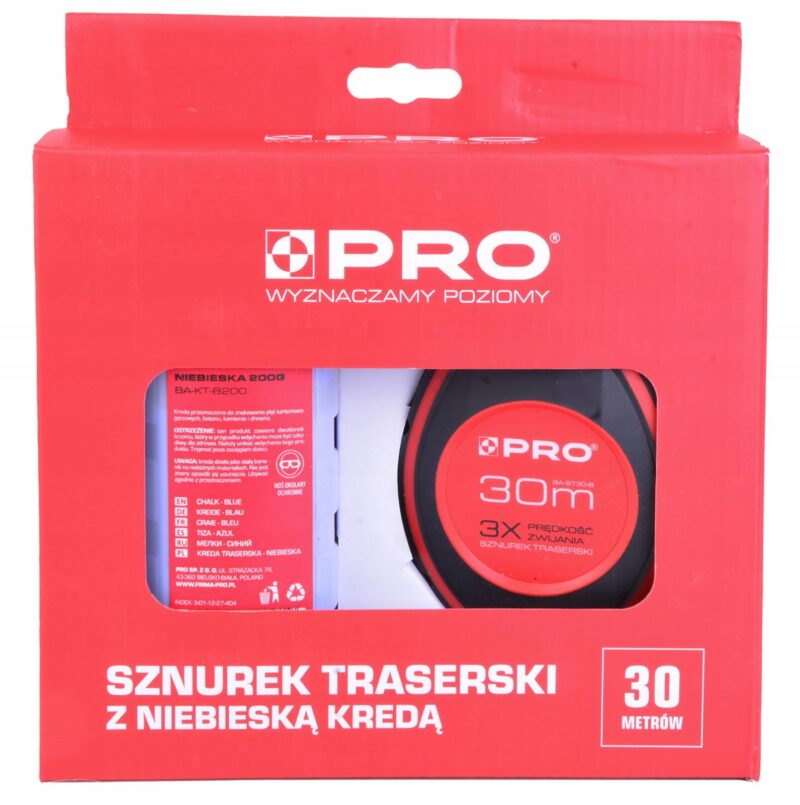 image-2652.jpeg Sznurek traserski z kredą niebieską PRO ST401
