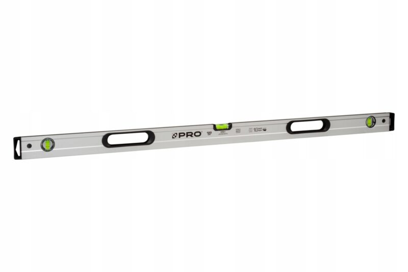 POZIOMNICA PRO800 ANOD. SREBRNA UCHW. 120 CM