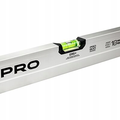 POZIOMNICA PRO800 ANOD. SREBRNA UCHW. 120 CM