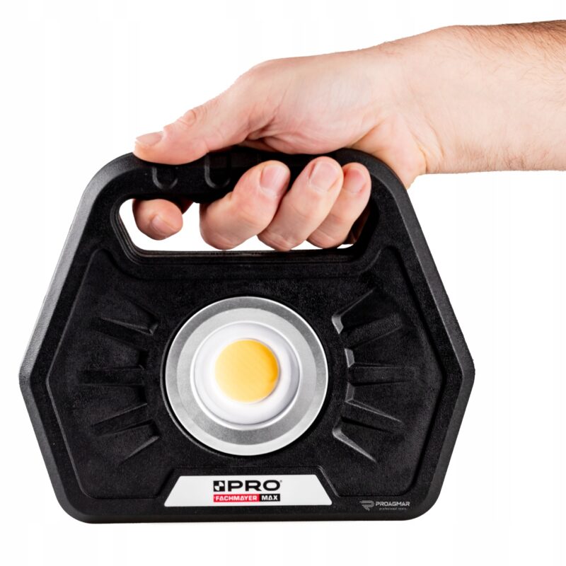 image-3104.jpeg REFLEKTOR LED 30W Z AKUMULATOREM LI-ION I REGULACJĄ JASNOŚCI IP65 TPR