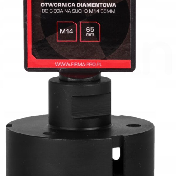 OTWORNICA DIAMENTOWA DO CIĘCIA NA SUCHO M14 65MM WA-HS-D65M14