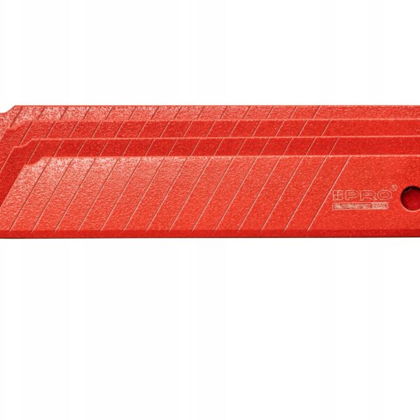 image-3520.jpeg OSTRZA WYMIENNE SK2 CZERWONE ANTISTICK 18 MM 0.5MM 10 SZT