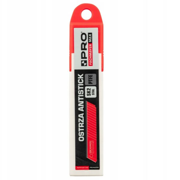 image-3523.jpeg OSTRZA WYMIENNE SK2 CZERWONE ANTISTICK 18 MM 0.5MM 10 SZT