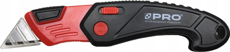 NÓŻ SKŁADANY Z TWORZYWA PR-93-02 1 OSTRZE trapezowe