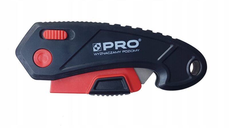 NÓŻ SKŁADANY Z TWORZYWA PR-93-02 1 OSTRZE trapezowe