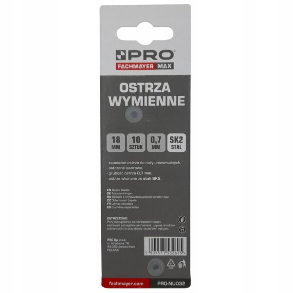image-3606.jpeg OSTRZA WYMIENNE SK2 BLACK 18 MM 0.7MM 10 SZT