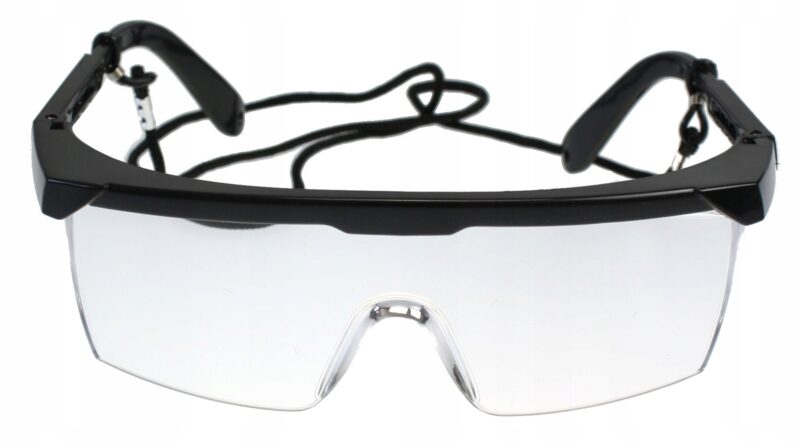 image-3641.jpeg OKULARY OCHRONNE PRZEZROCZYSTE ZE SZNURKIEM SG-70C