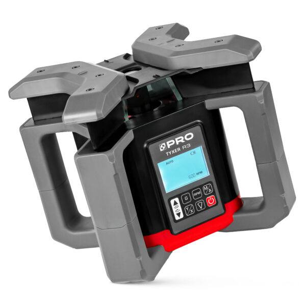 image-3681.jpeg Laserowy Niwelator Rotacyjny TYXER R3 (cyfrowy, czerwona wiązka) PRO