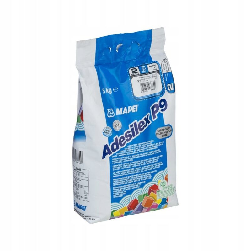 image-3834.jpeg MAPEI ADESILEX P9 5 kg Klej do płytek SZARY
