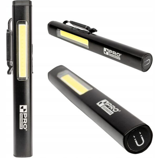 image-3975.jpeg LATARKA LED PEN Z AKUMULATOREM LI-ION 2xMAGNES 200LM