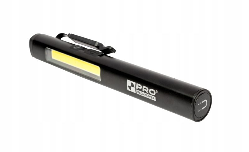 image-3980.jpeg LATARKA LED PEN Z AKUMULATOREM LI-ION 2xMAGNES 200LM