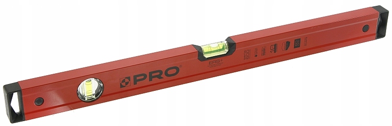 POZIOMNICA PRO600 MAL. CZERWONA MAGN. 60 CM