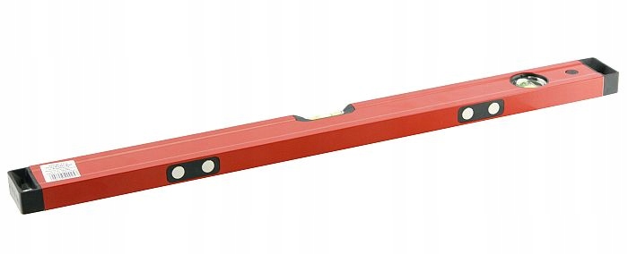 POZIOMNICA PRO600 MAL. CZERWONA MAGN. 60 CM