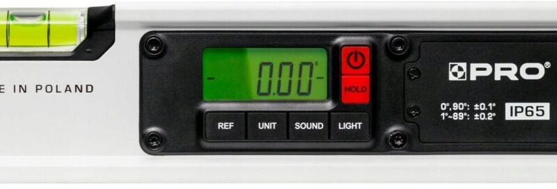 POZIOMNICA ELEKTRONICZNA IP65 Z MAGNESAMI, PRO900 DIGITAL M 100 CM BIAŁA