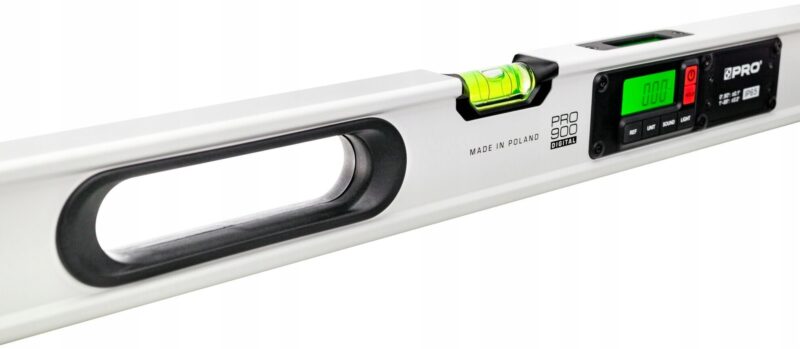 image-758.jpeg POZIOMNICA ELEKTRONICZNA IP65 Z MAGNESAMI, PRO900 DIGITAL M 100 CM BIAŁA