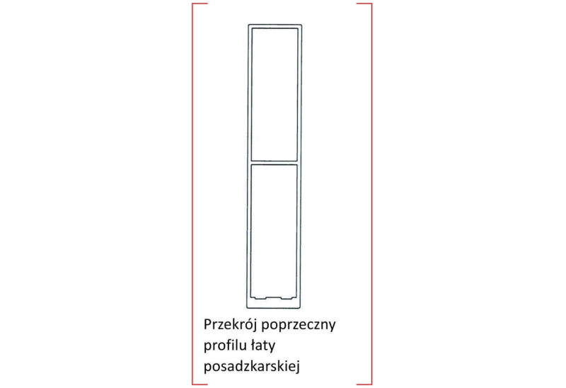 image.png ŁATA POSADZKARSKA PION/POZIOM UCHWYT 200 CM