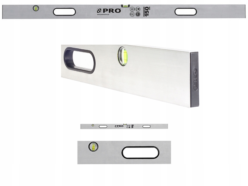 ŁATA MURARSKA PION/POZIOM Z UCHWYTAMI 150 CM
